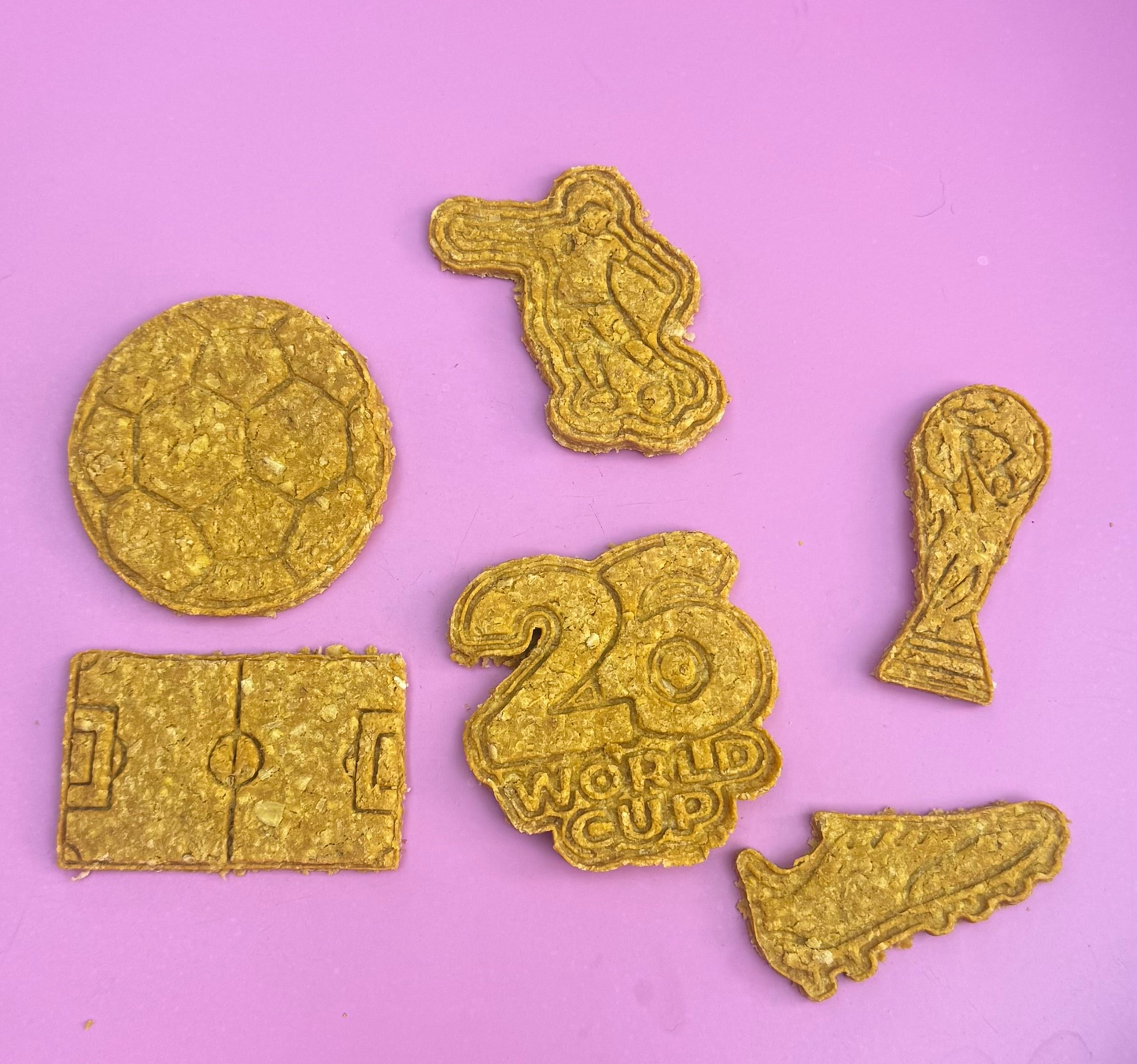 Soccer fan cookies